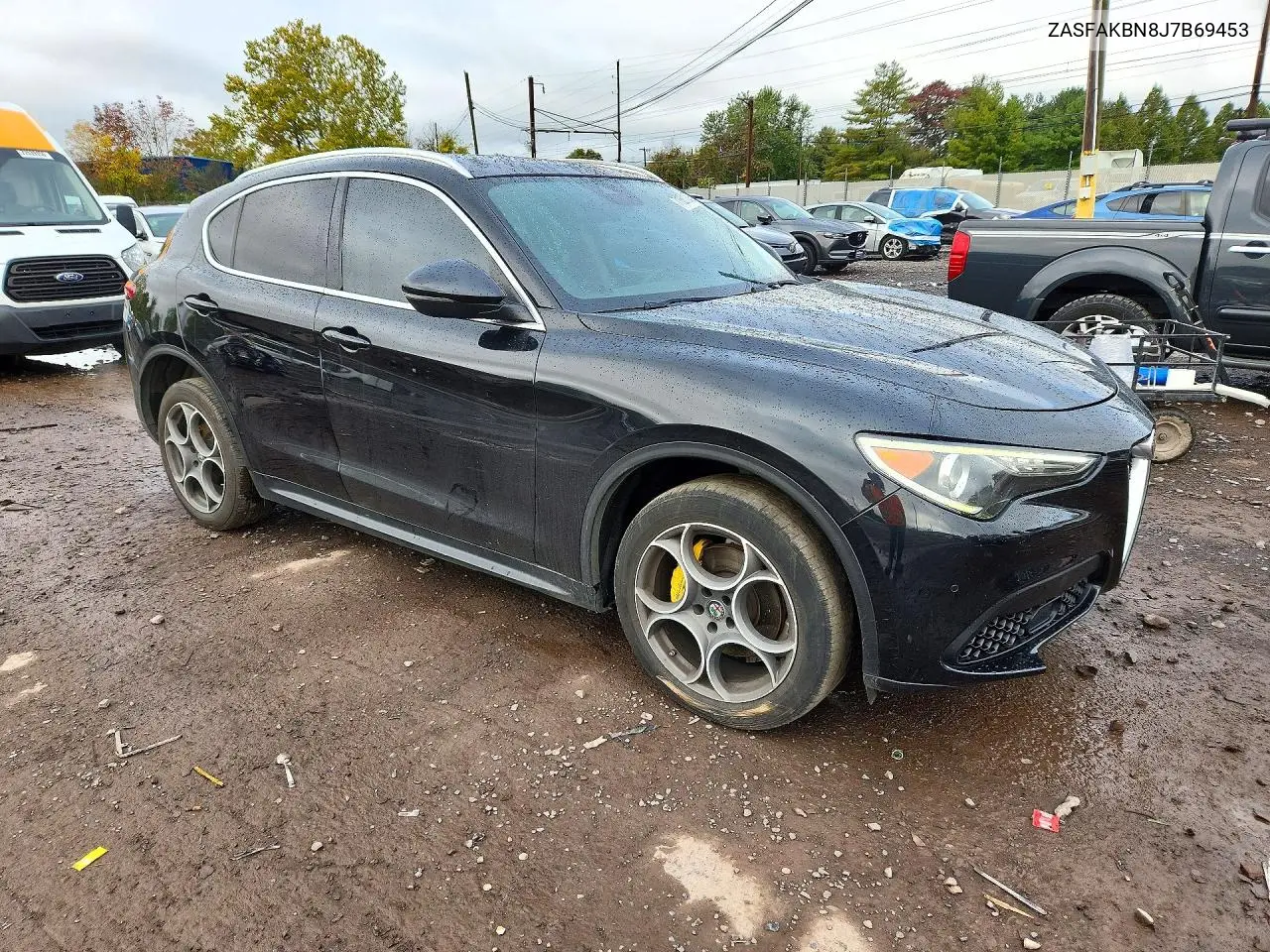 2018 ALFA ROMEO STELVIO VIN ZASFAKBN8J7B69453 — фото 4