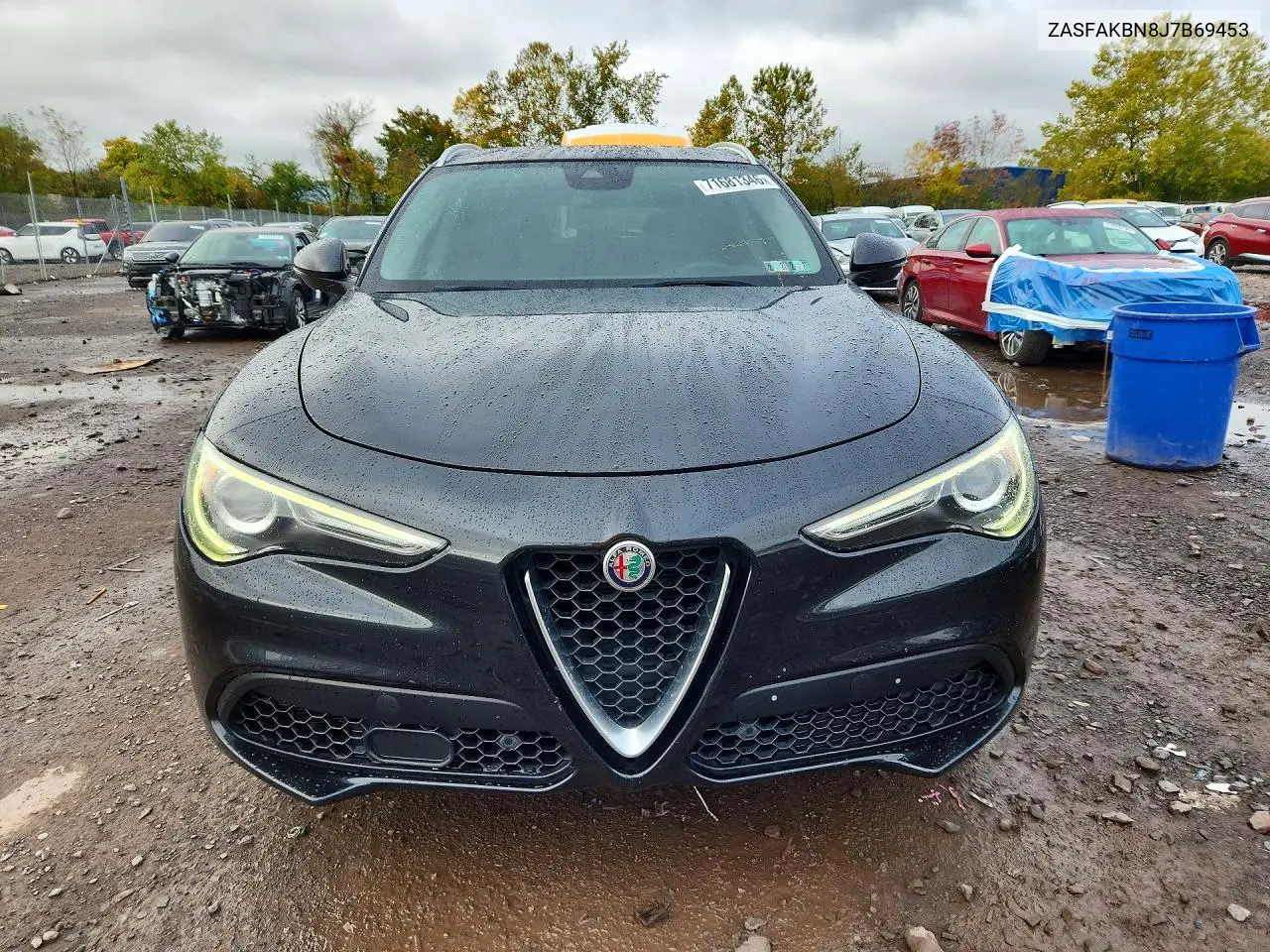 2018 ALFA ROMEO STELVIO VIN ZASFAKBN8J7B69453 — фото 5
