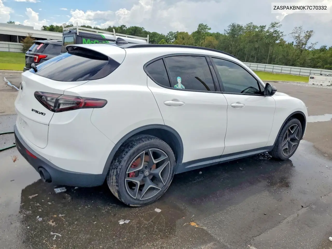 2019 ALFA ROMEO STELVIO VIN ZASPAKBN0K7C70332 — фото 3