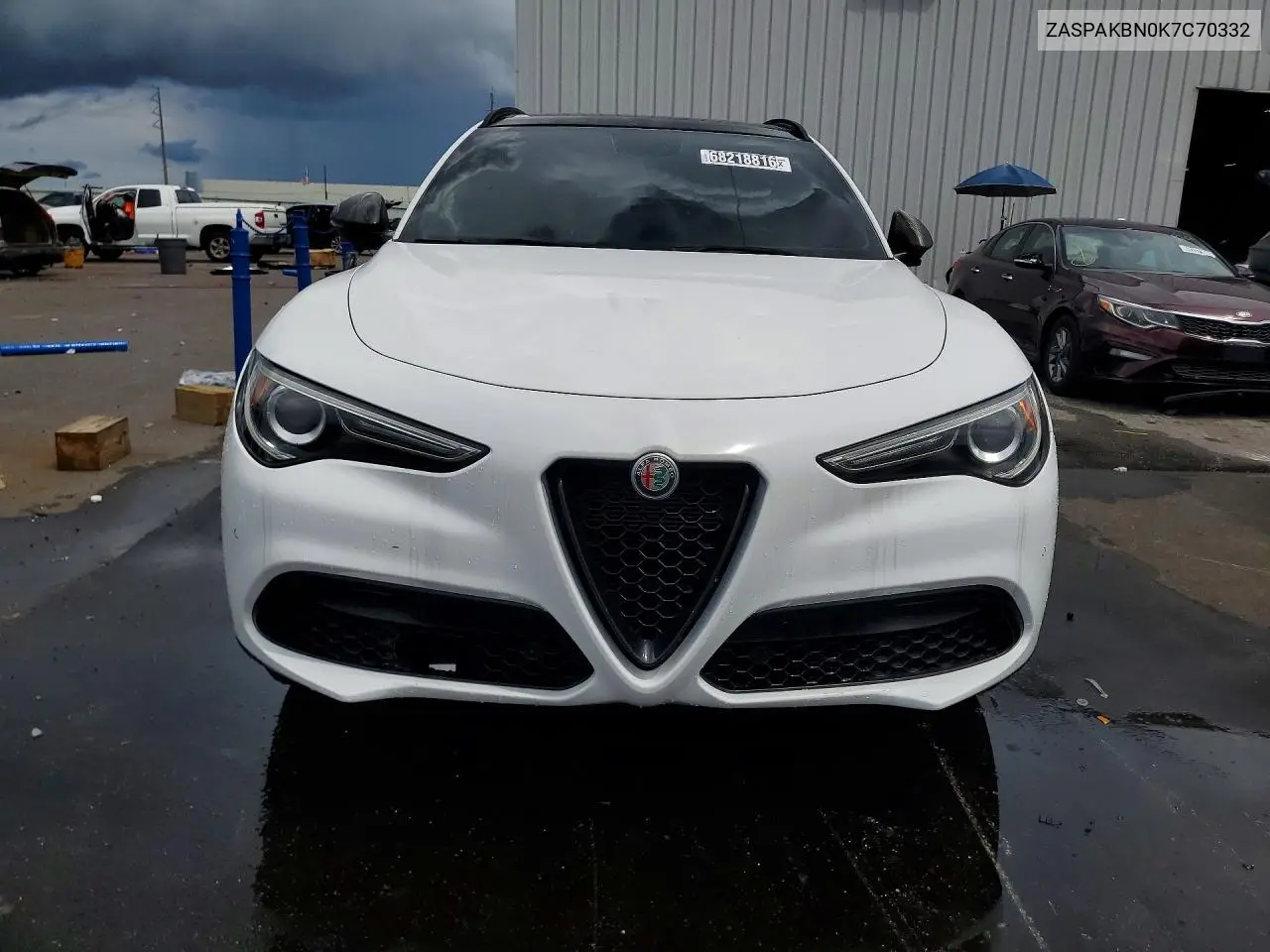 2019 ALFA ROMEO STELVIO VIN ZASPAKBN0K7C70332 — фото 5