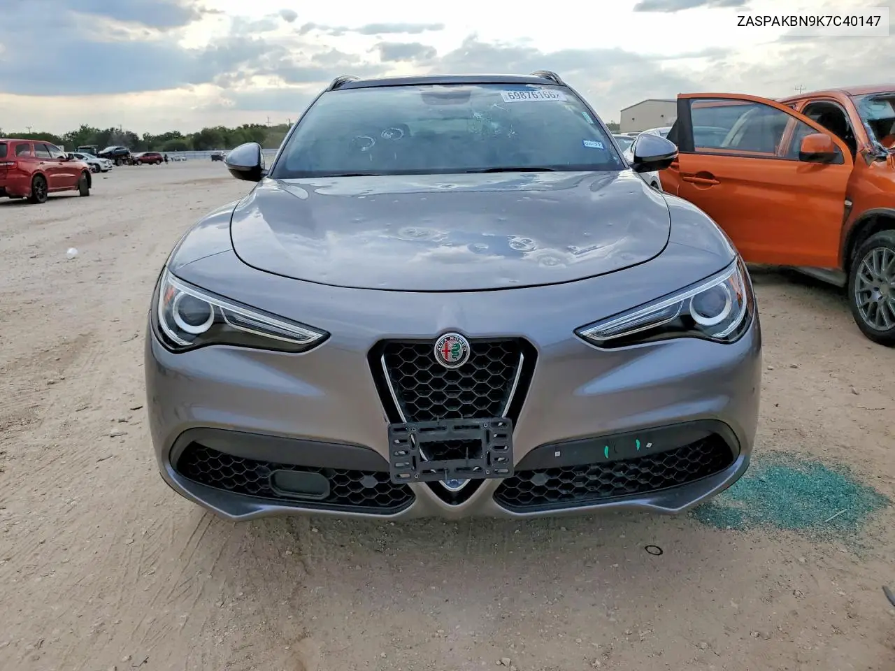 2019 ALFA ROMEO STELVIO VIN ZASPAKBN9K7C40147 — фото 5