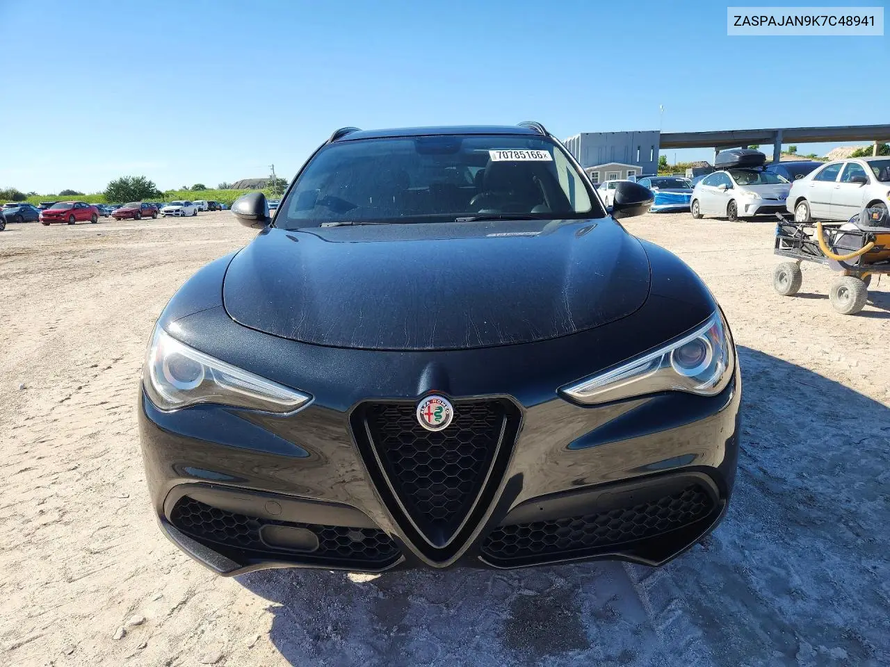 2019 ALFA ROMEO STELVIO VIN ZASPAJAN9K7C48941 — фото 5