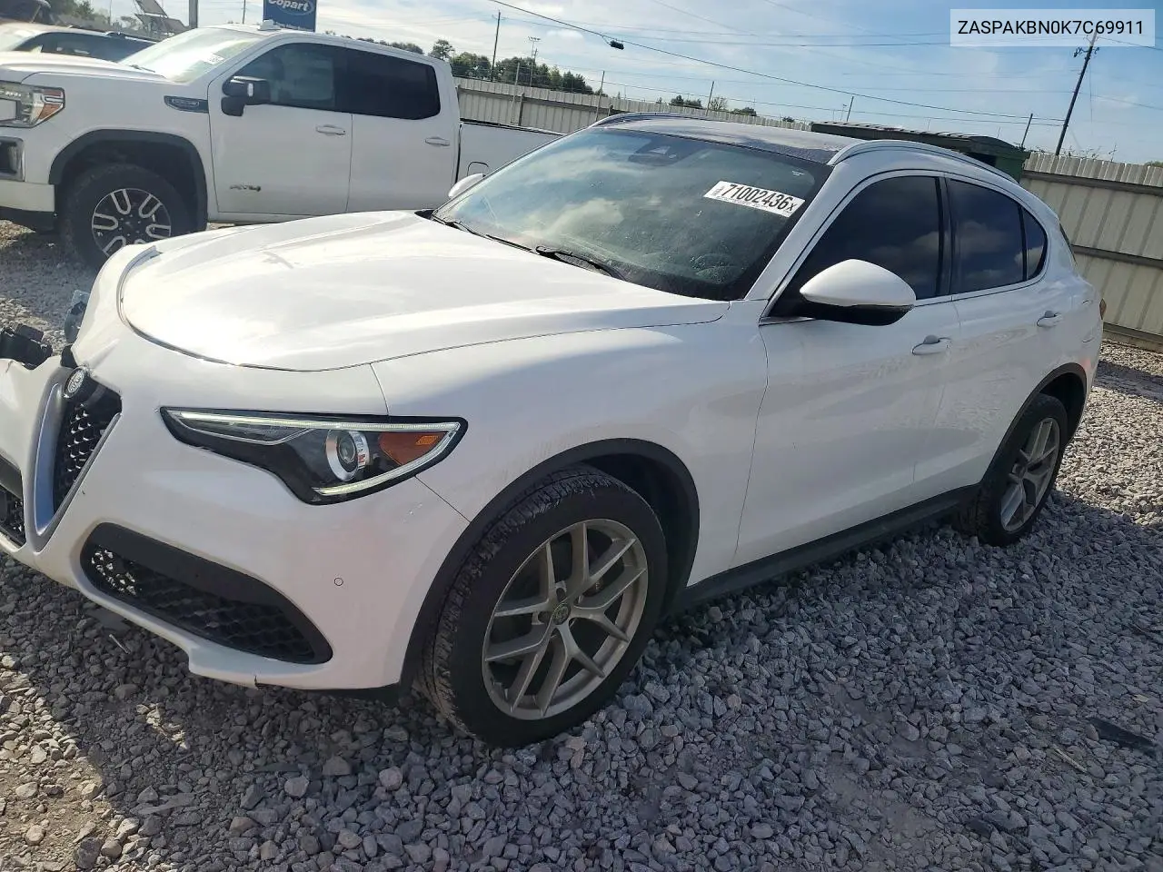 ALFA ROMEO STELVIO 2019, VIN ZASPAKBN0K7C69911