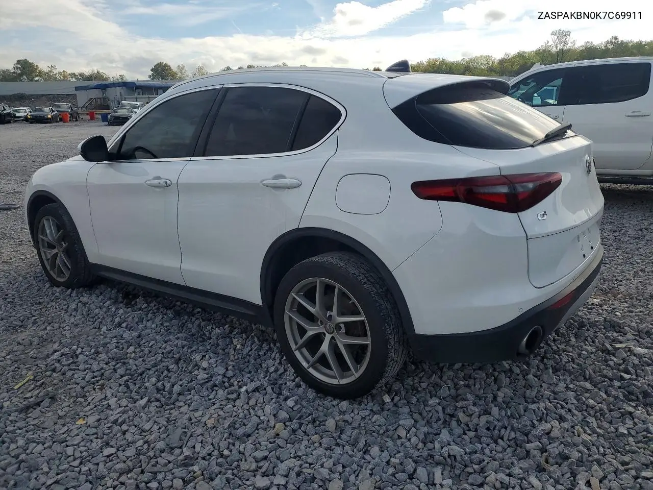 2019 ALFA ROMEO STELVIO VIN ZASPAKBN0K7C69911 — фото 2