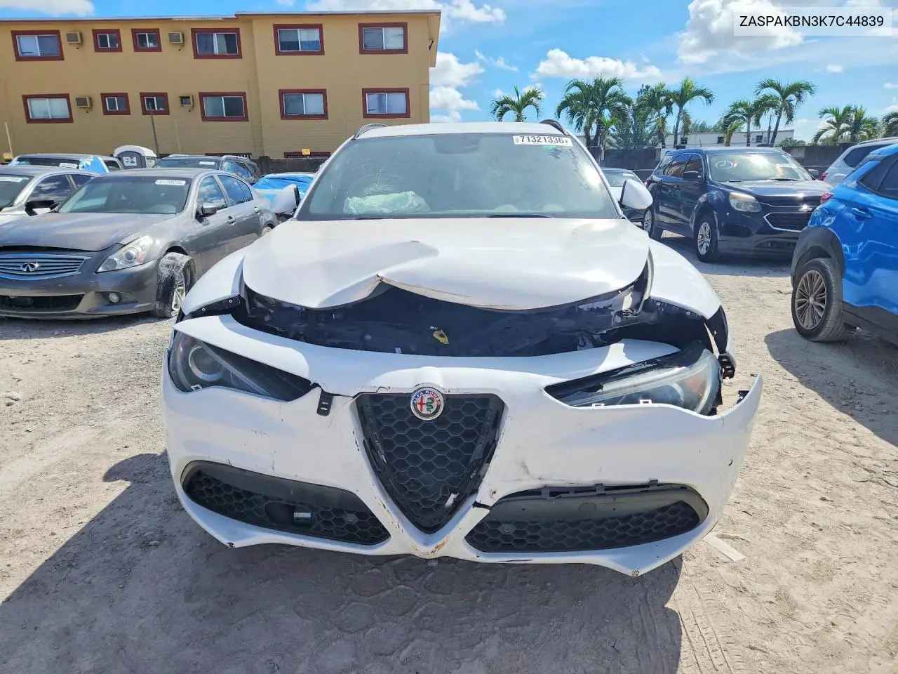 2019 ALFA ROMEO STELVIO VIN ZASPAKBN3K7C44839 — фото 5