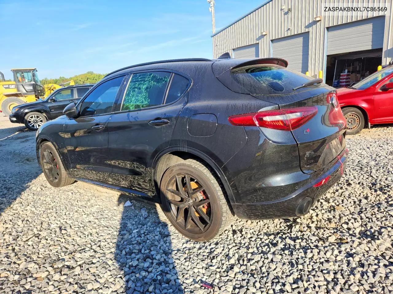 2020 ALFA ROMEO STELVIO VIN ZASPAKBNXL7C86569 — фото 2