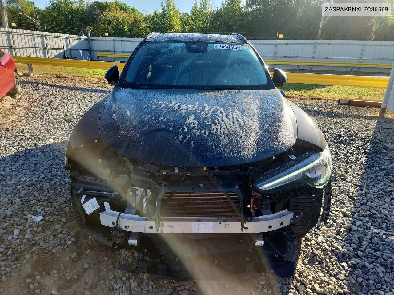 2020 ALFA ROMEO STELVIO VIN ZASPAKBNXL7C86569 — фото 5