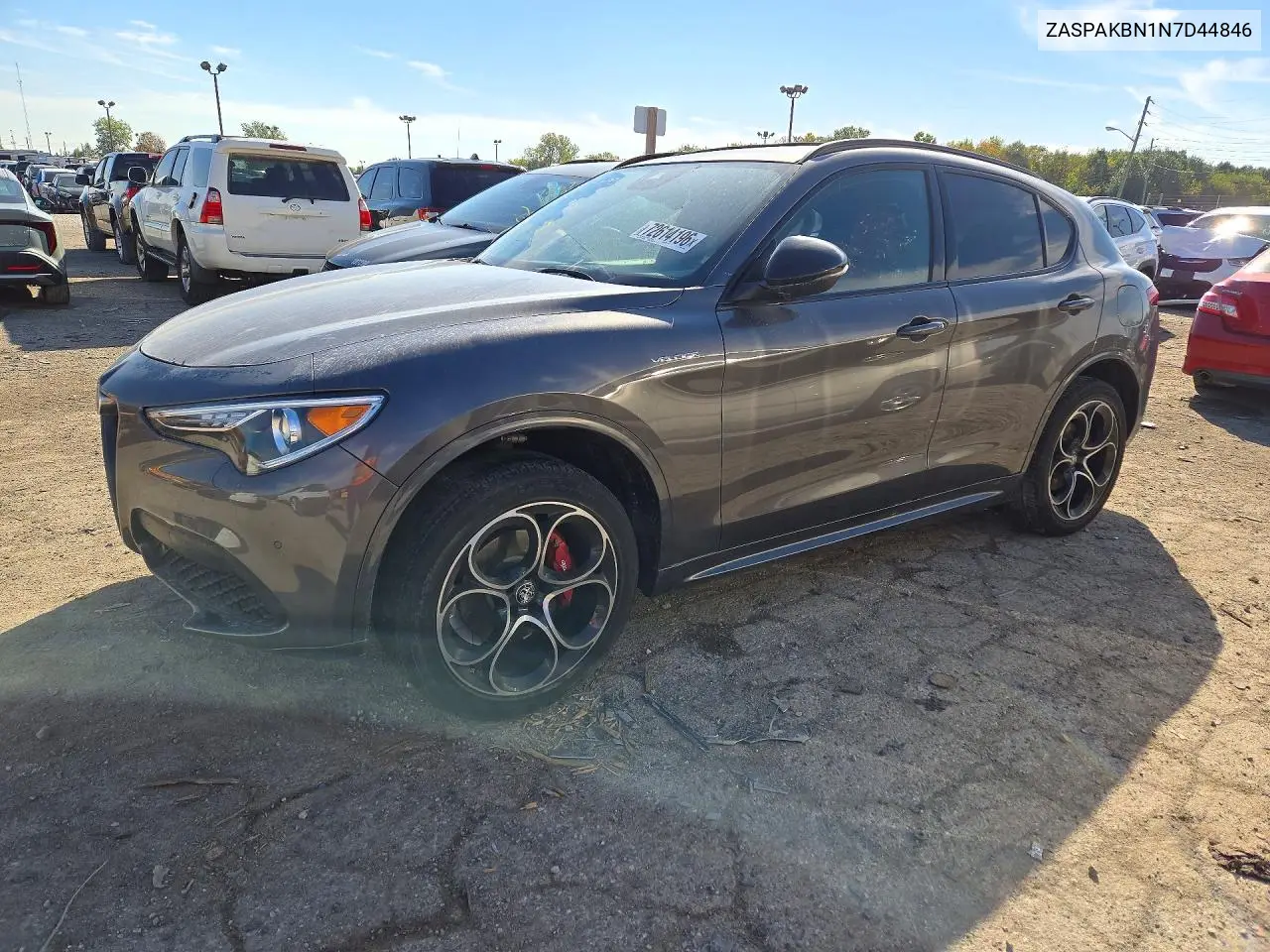 ALFA ROMEO STELVIO 2022, VIN ZASPAKBN1N7D44846