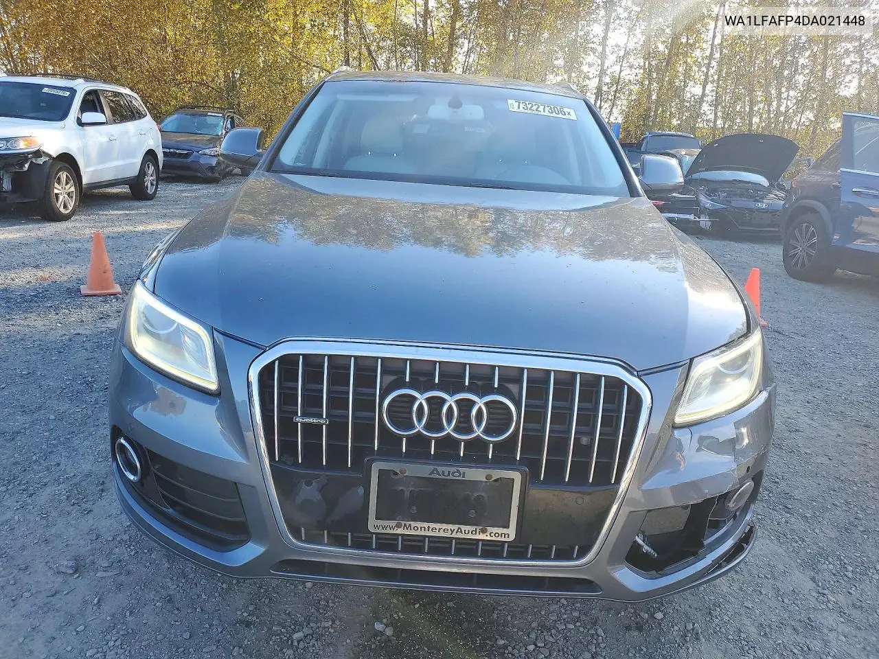 2013 AUDI Q5 VIN WA1LFAFP4DA021448 — фото 5