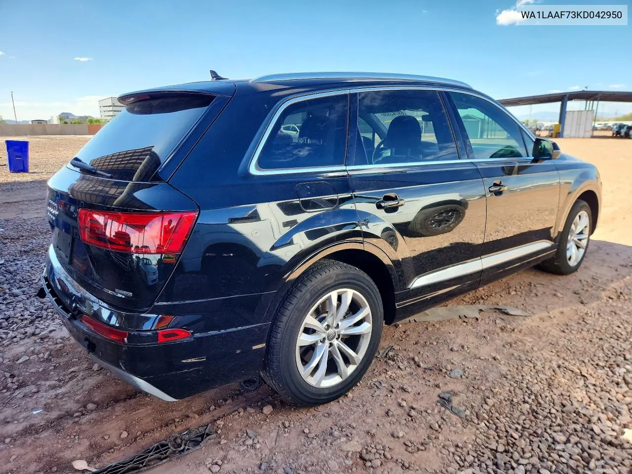 2019 AUDI Q7 VIN WA1LAAF73KD042950 — фото 3