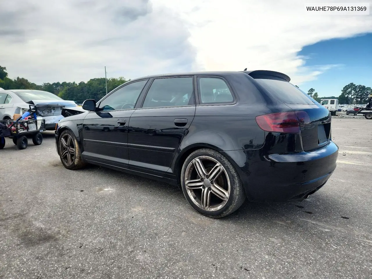 2009 AUDI A3 VIN WAUHE78P69A131369 — фото 2