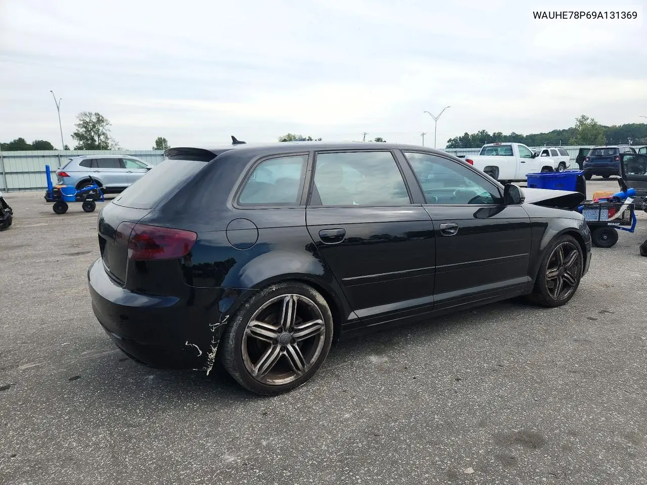 2009 AUDI A3 VIN WAUHE78P69A131369 — фото 3