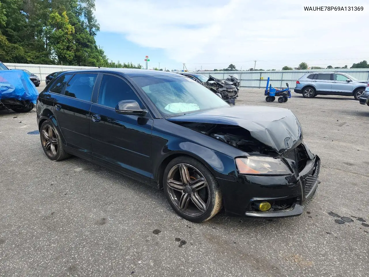 2009 AUDI A3 VIN WAUHE78P69A131369 — фото 4