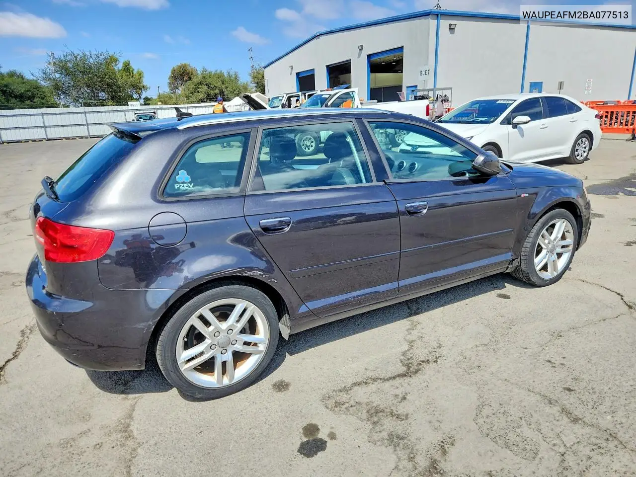 2011 AUDI A3 VIN WAUPEAFM2BA077513 — фото 3