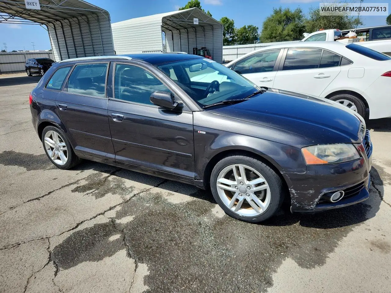2011 AUDI A3 VIN WAUPEAFM2BA077513 — фото 4