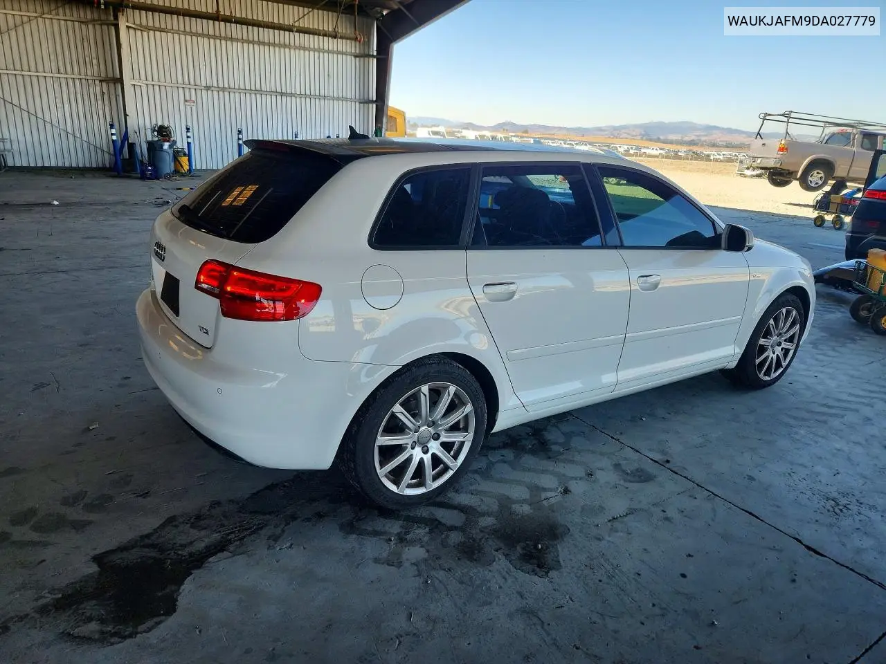 2013 AUDI A3 VIN WAUKJAFM9DA027779 — фото 3