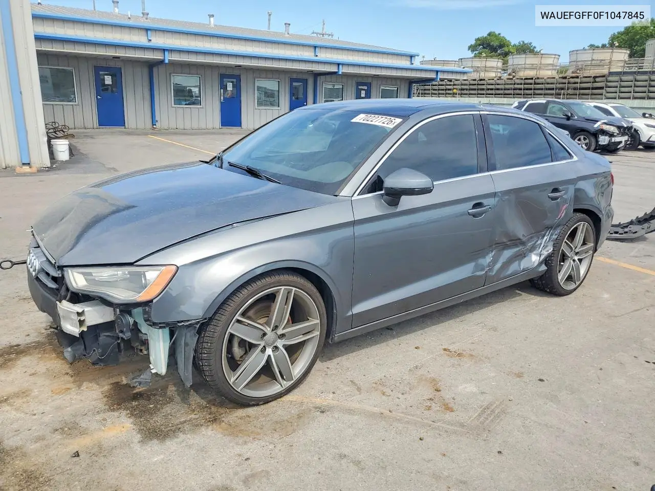 AUDI A3 2015, VIN WAUEFGFF0F1047845