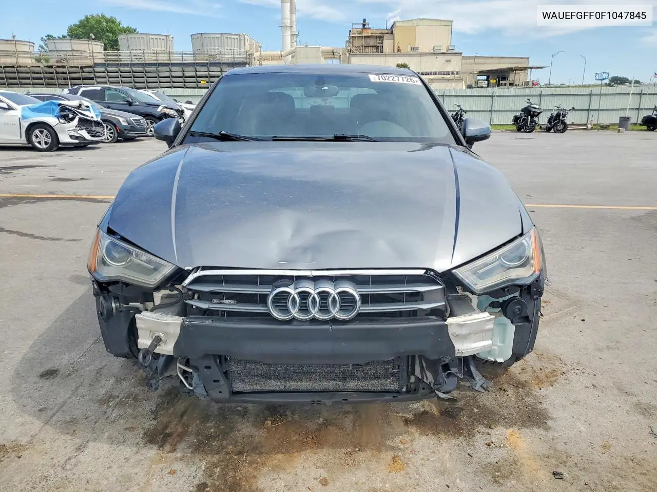 2015 AUDI A3 VIN WAUEFGFF0F1047845 — фото 5