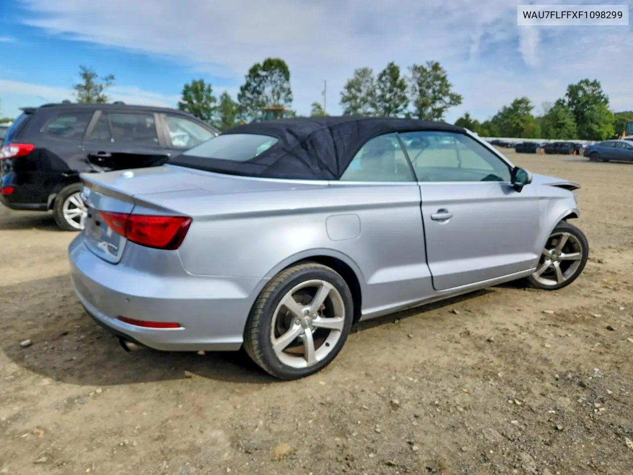 2015 AUDI A3 VIN WAU7FLFFXF1098299 — фото 3