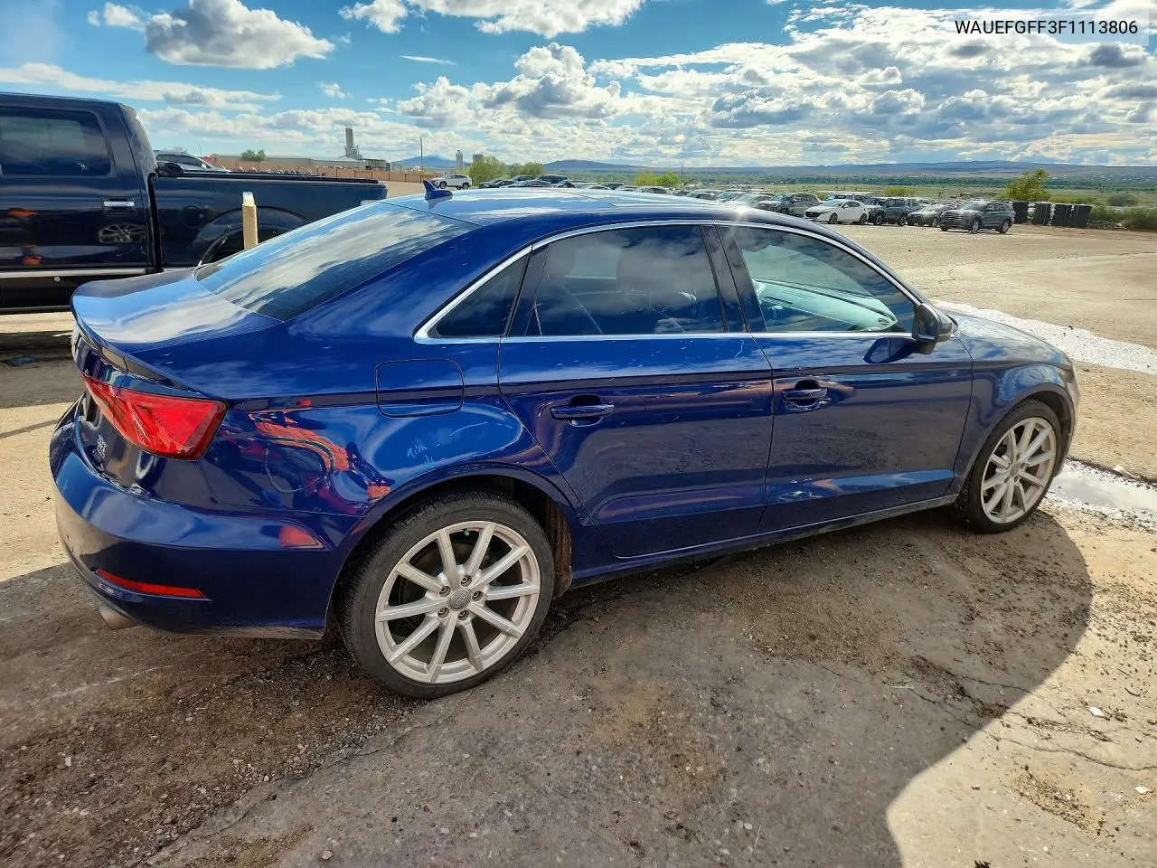 2015 AUDI A3 VIN WAUEFGFF3F1113806 — фото 3