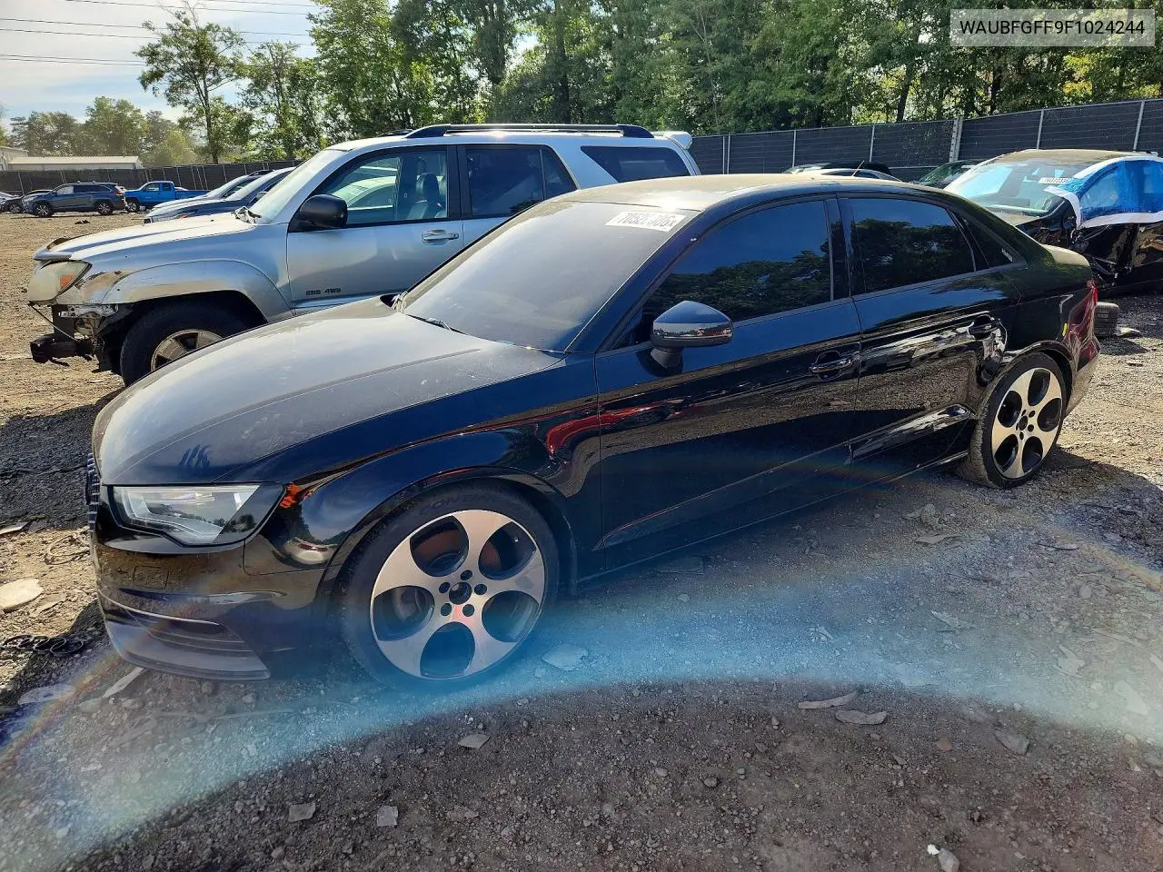 AUDI A3 2015, VIN WAUBFGFF9F1024244