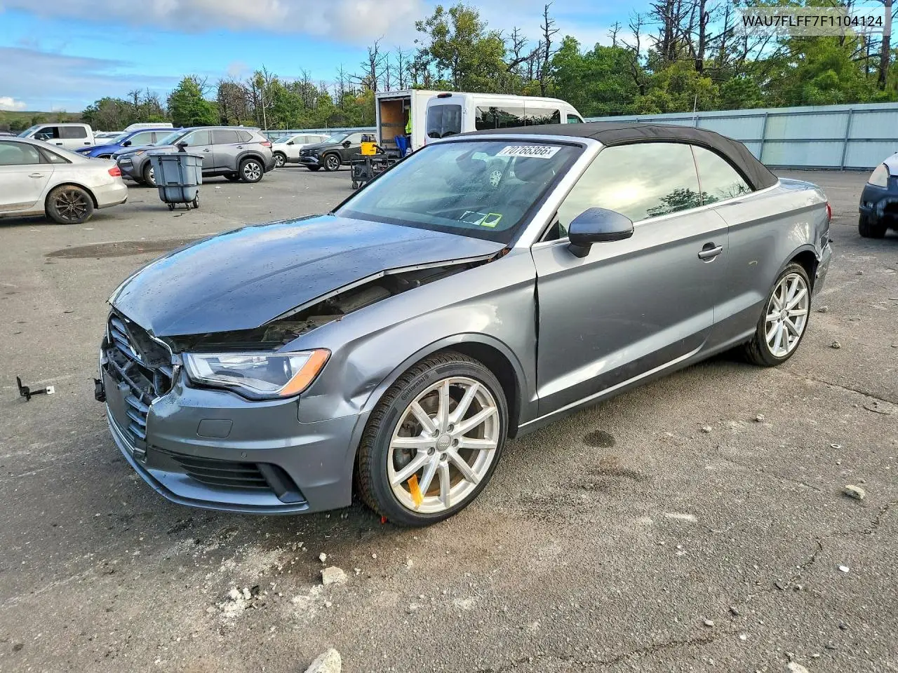 AUDI A3 2015, VIN WAU7FLFF7F1104124
