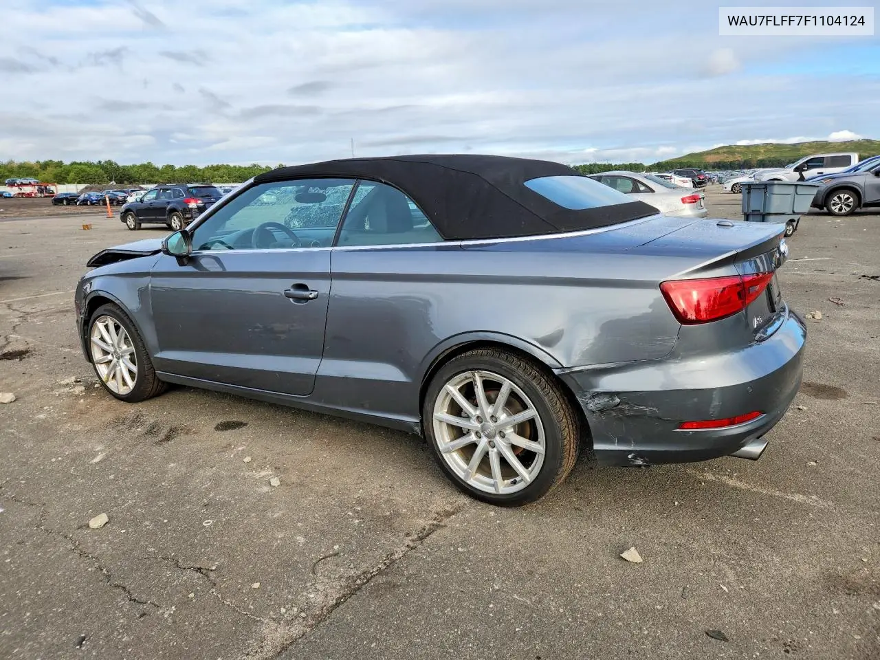 2015 AUDI A3 VIN WAU7FLFF7F1104124 — фото 2