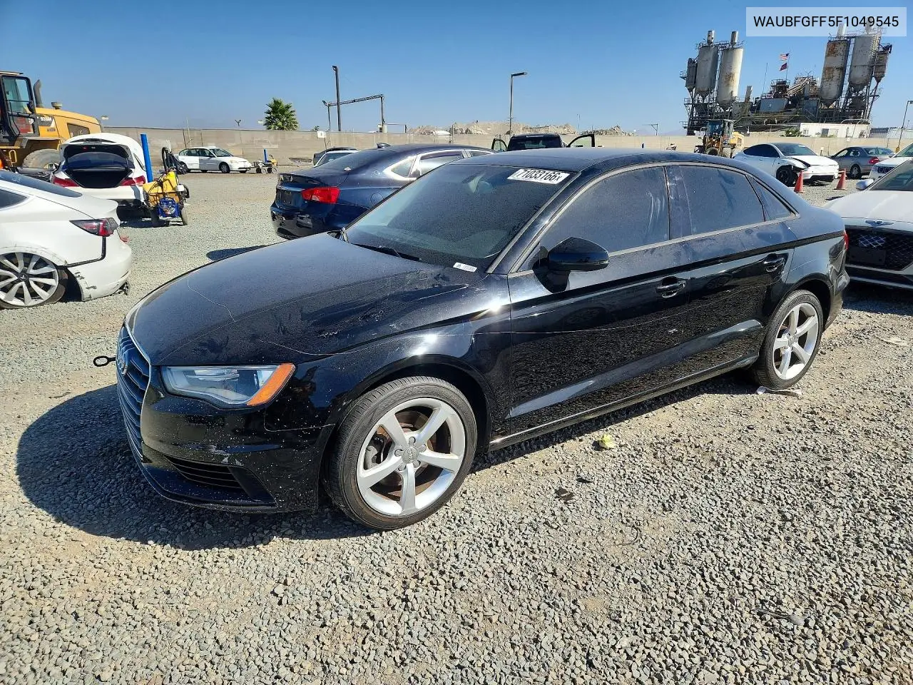 AUDI A3 2015, VIN WAUBFGFF5F1049545