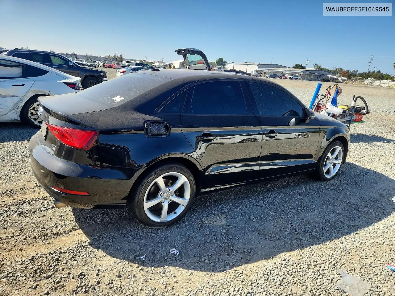 2015 AUDI A3 VIN WAUBFGFF5F1049545 — фото 3