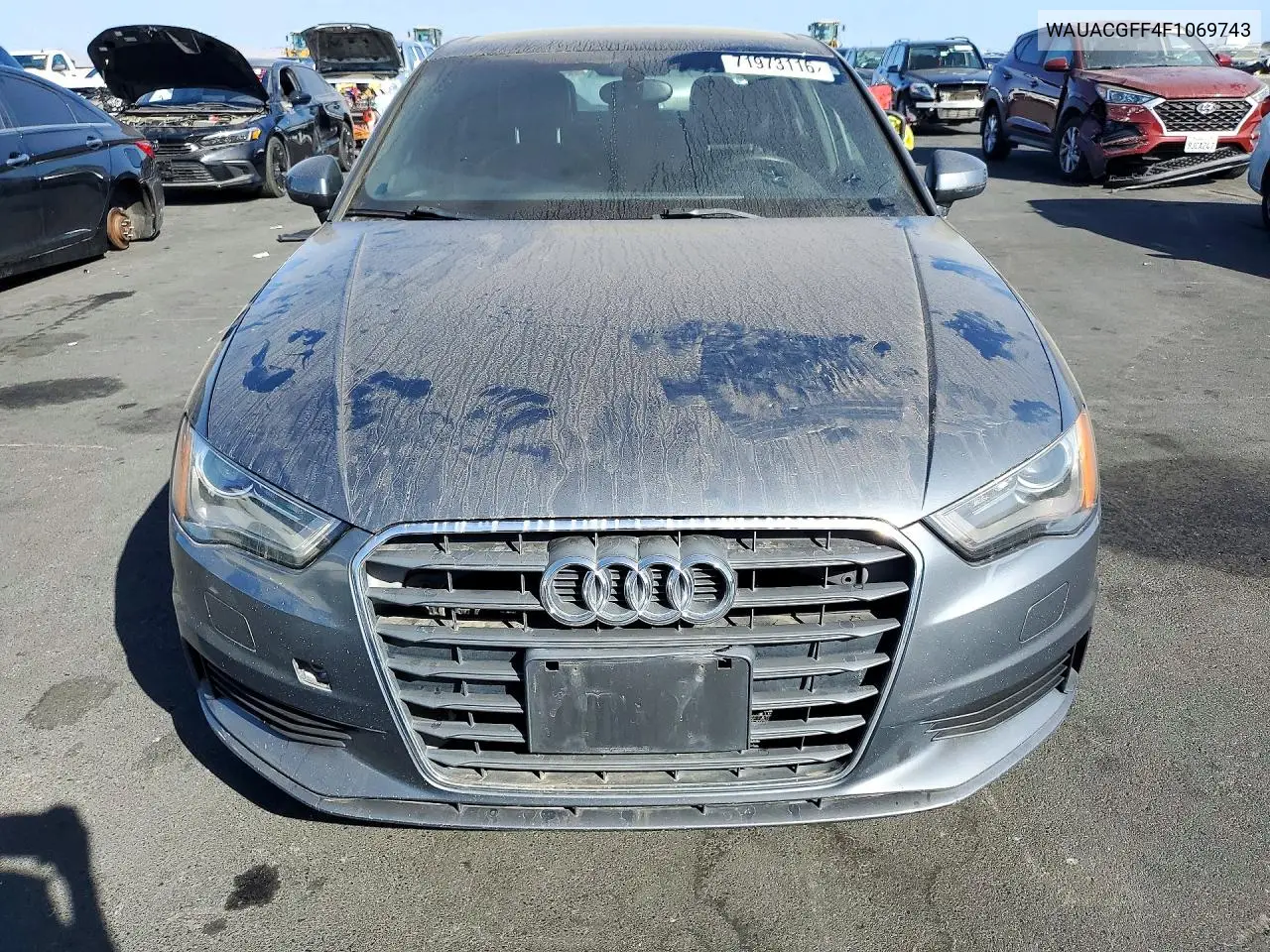 2015 AUDI A3 VIN WAUACGFF4F1069743 — фото 5