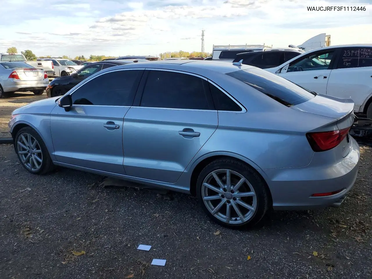 2015 AUDI A3 VIN WAUCJRFF3F1112446 — фото 2