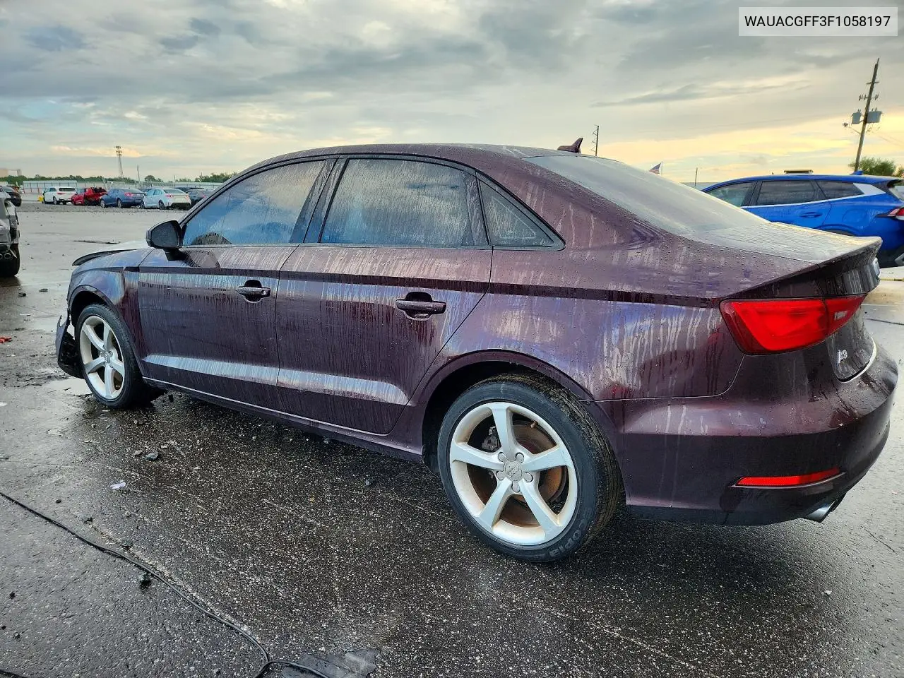 2015 AUDI A3 VIN WAUACGFF3F1058197 — фото 2