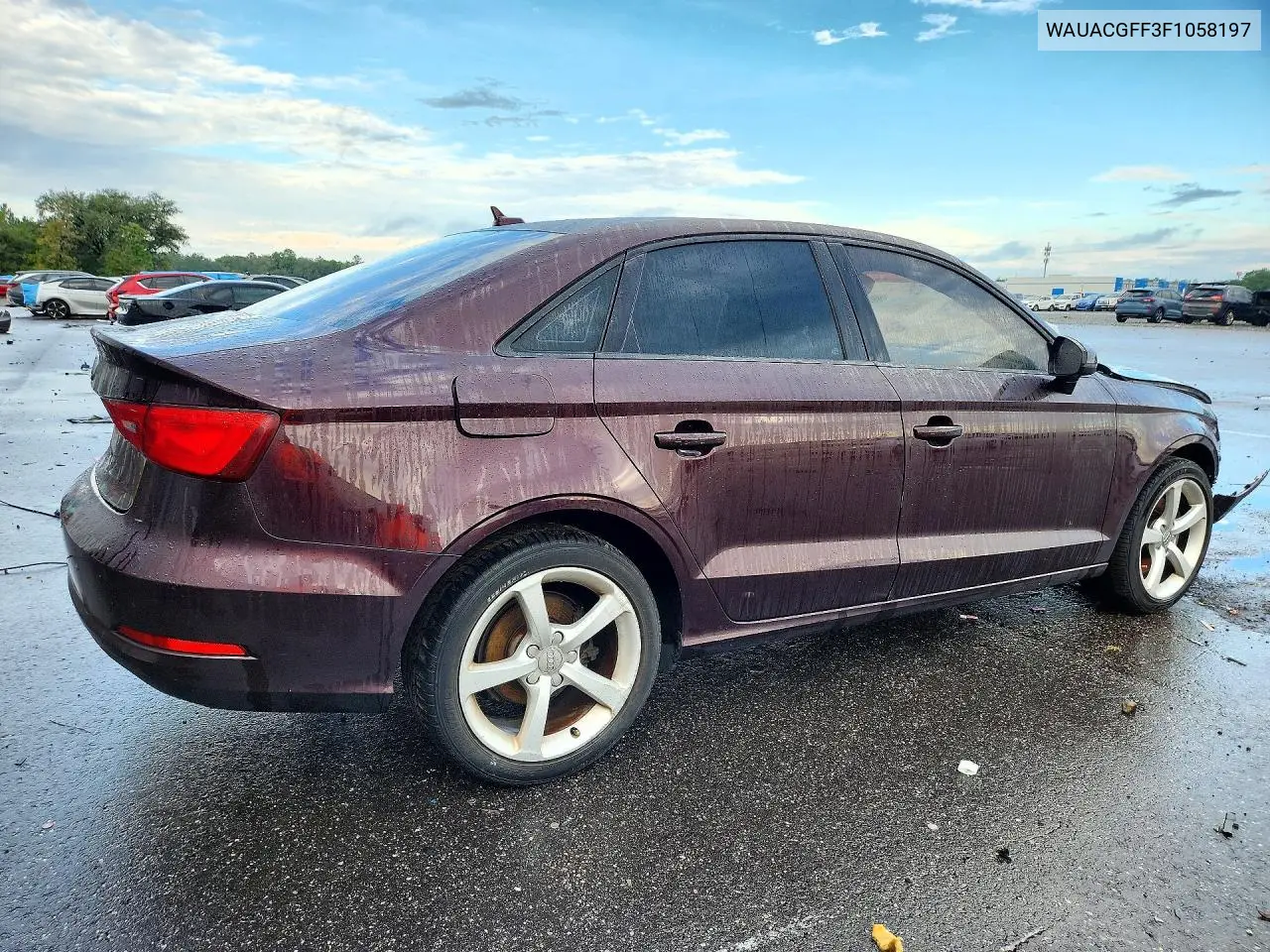 2015 AUDI A3 VIN WAUACGFF3F1058197 — фото 3