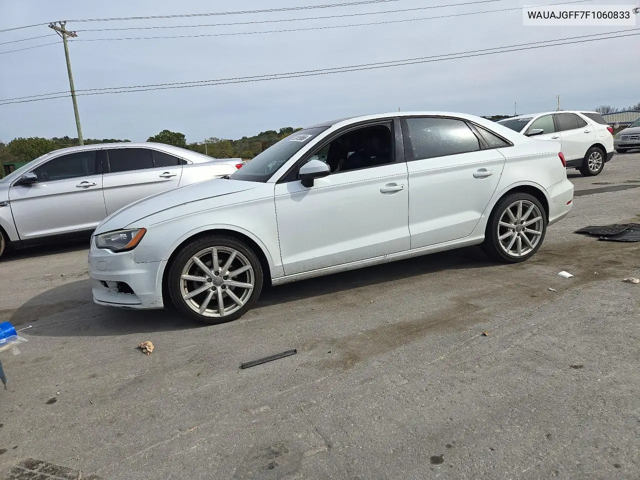 AUDI A3 2015, VIN WAUAJGFF7F1060833