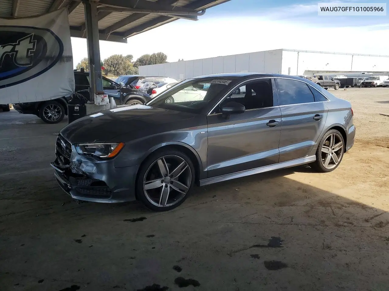 AUDI A3 2016, VIN WAUG7GFF1G1005966