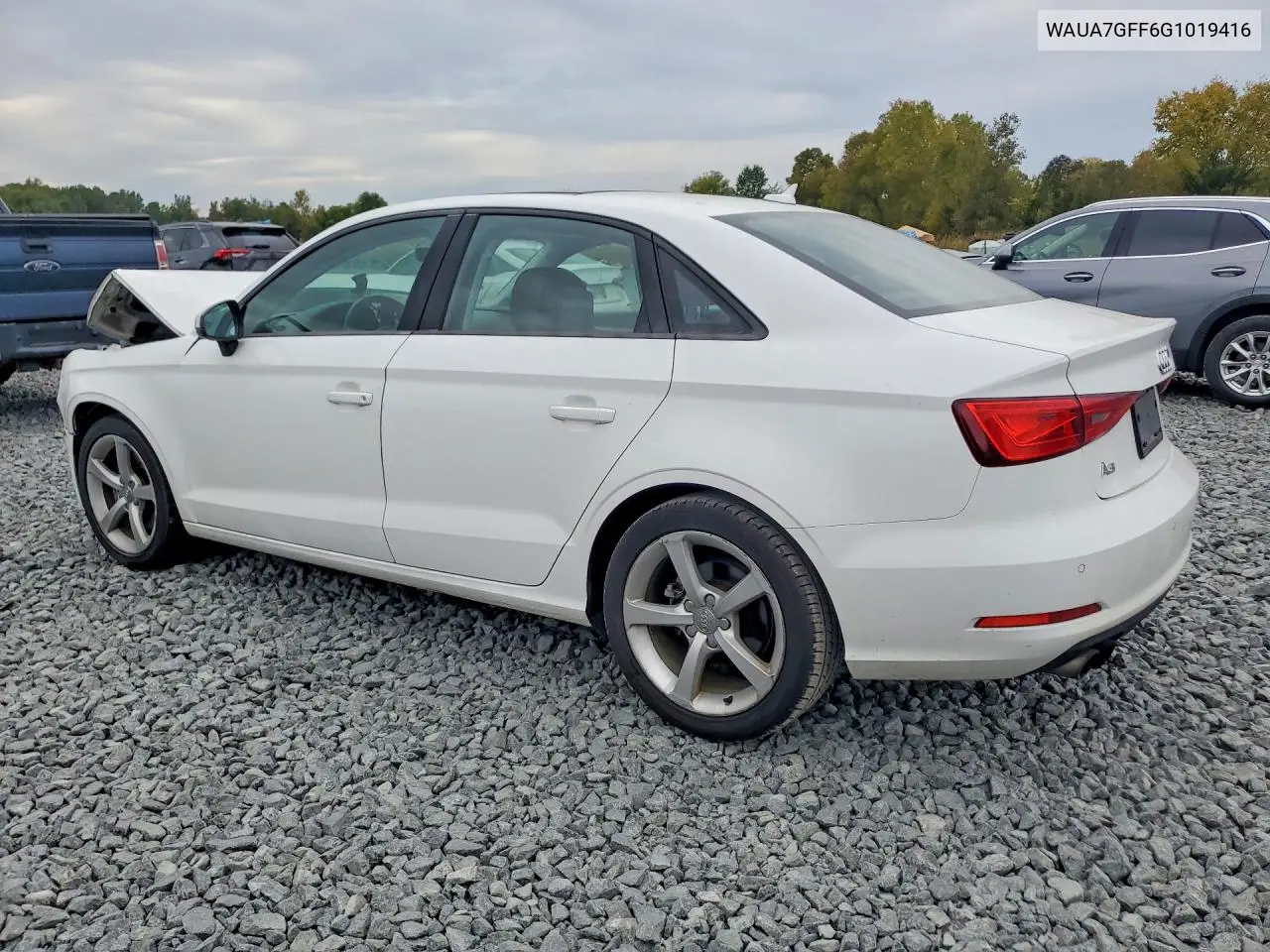 2016 AUDI A3 VIN WAUA7GFF6G1019416 — фото 2