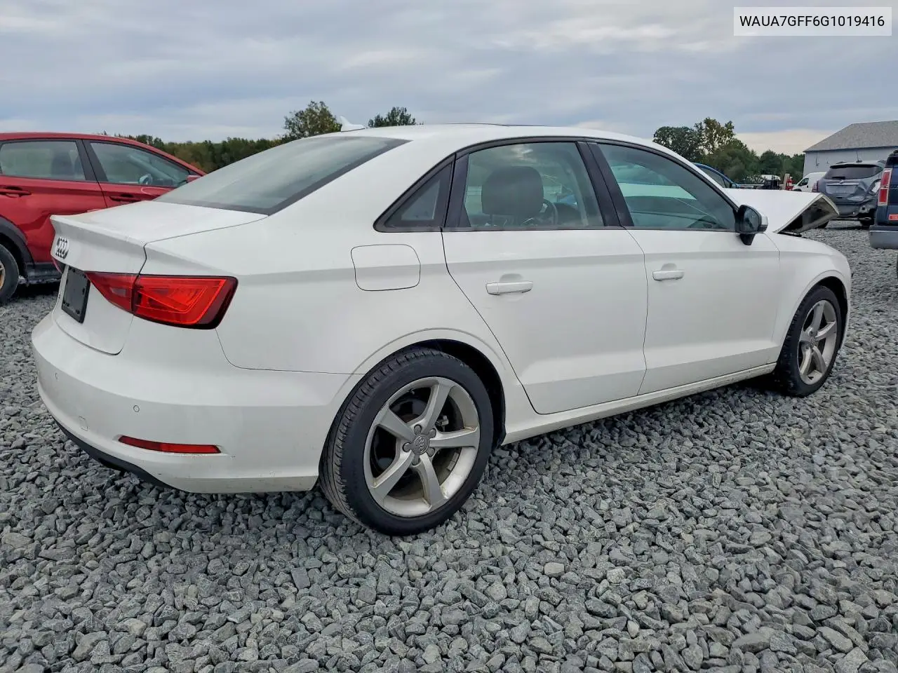 2016 AUDI A3 VIN WAUA7GFF6G1019416 — фото 3
