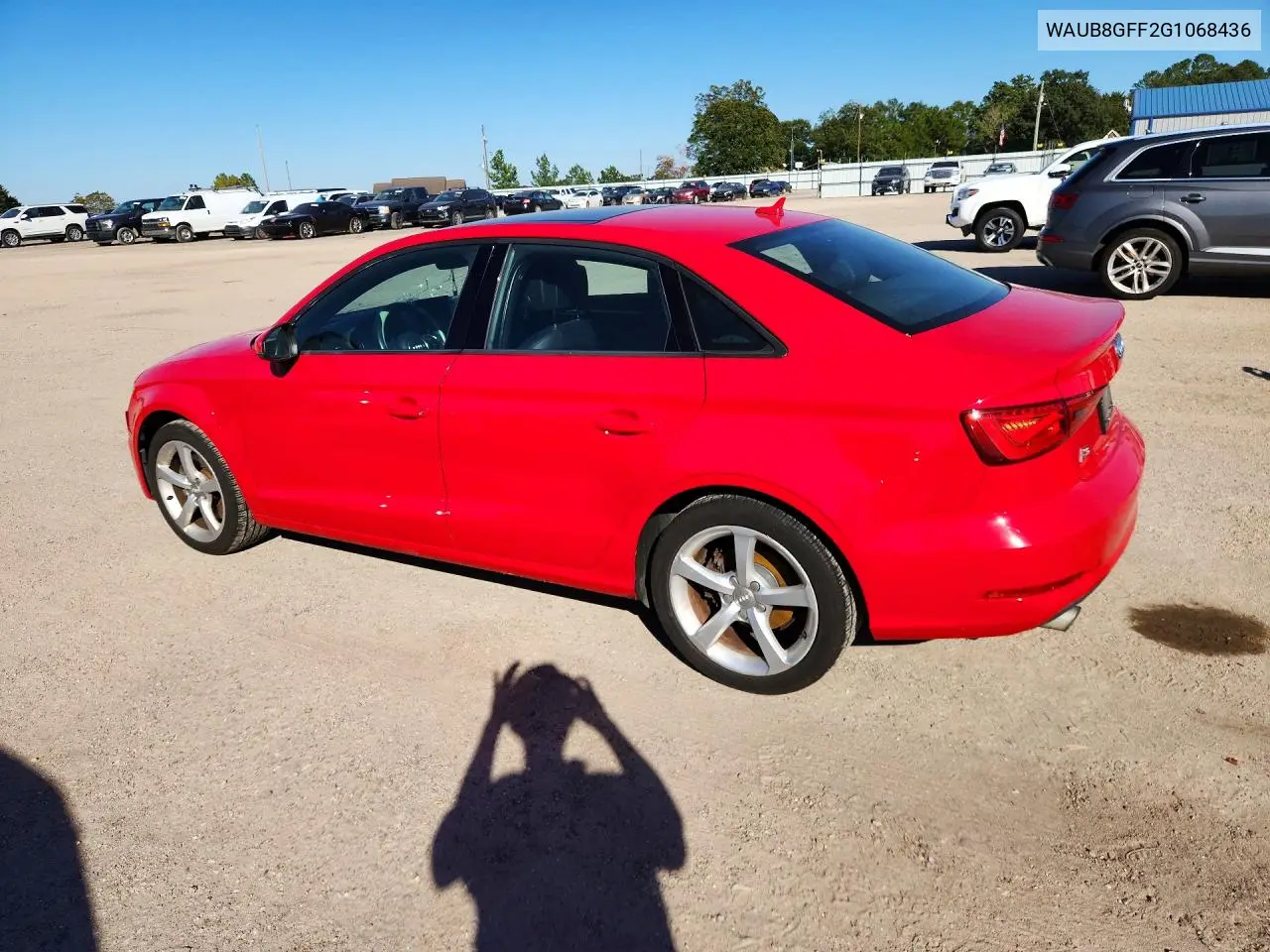 2016 AUDI A3 VIN WAUB8GFF2G1068436 — фото 2