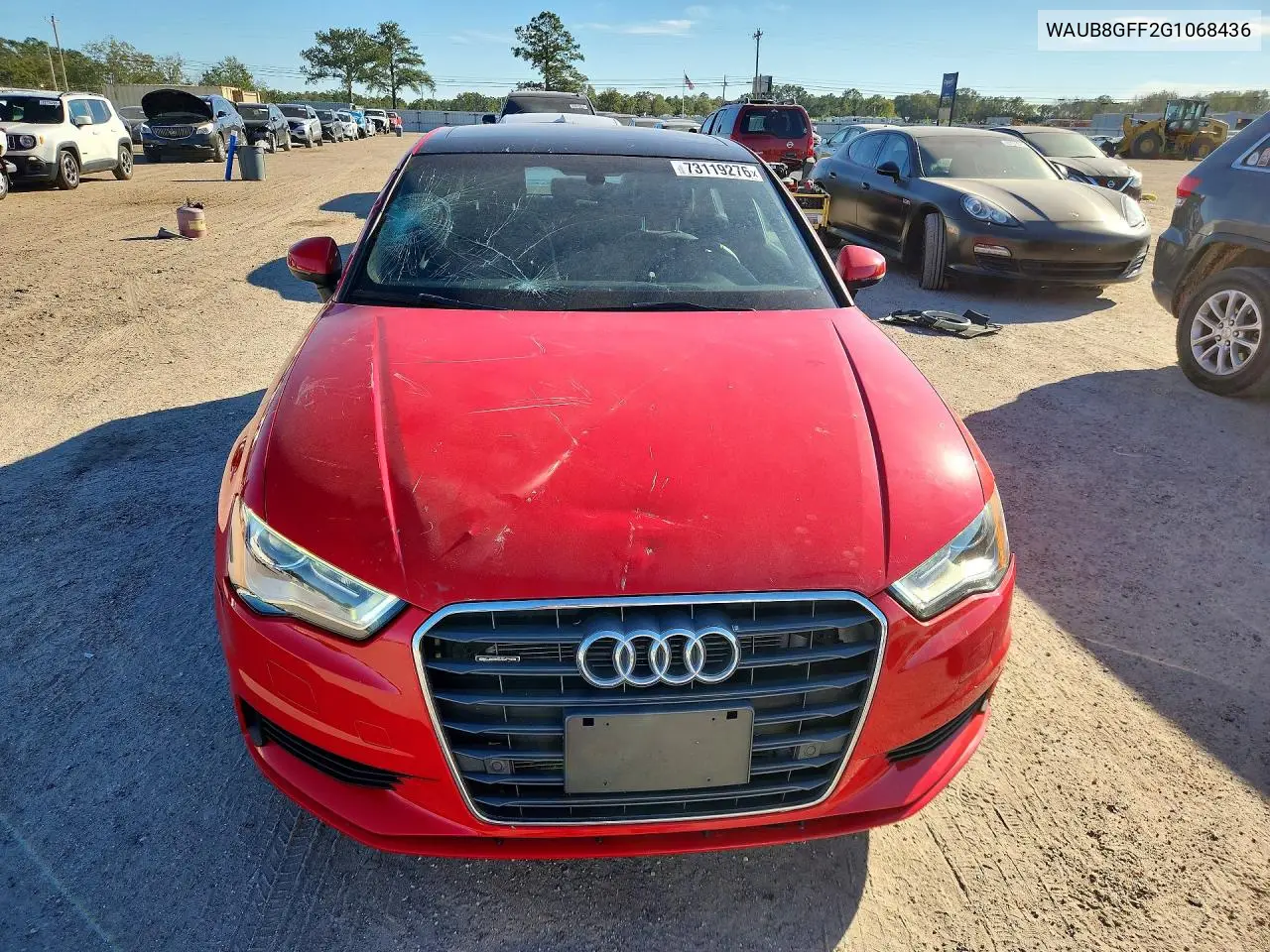 2016 AUDI A3 VIN WAUB8GFF2G1068436 — фото 5