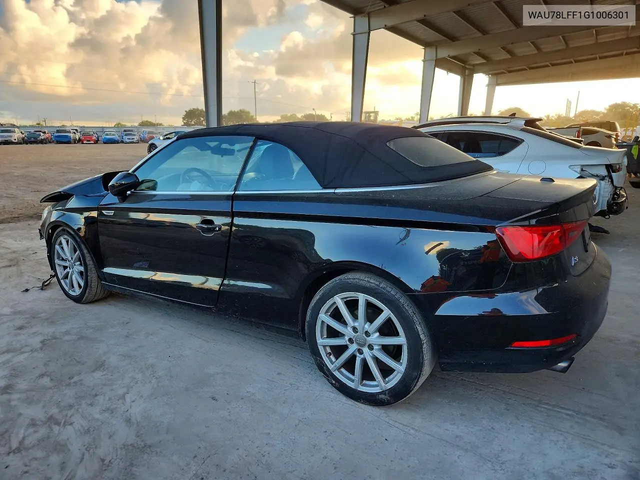 2016 AUDI A3 VIN WAU78LFF1G1006301 — фото 2