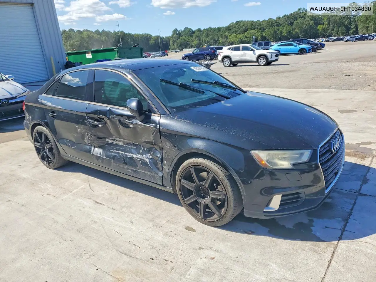 2017 AUDI A3 VIN WAUAUGFF0H1034830 — фото 4
