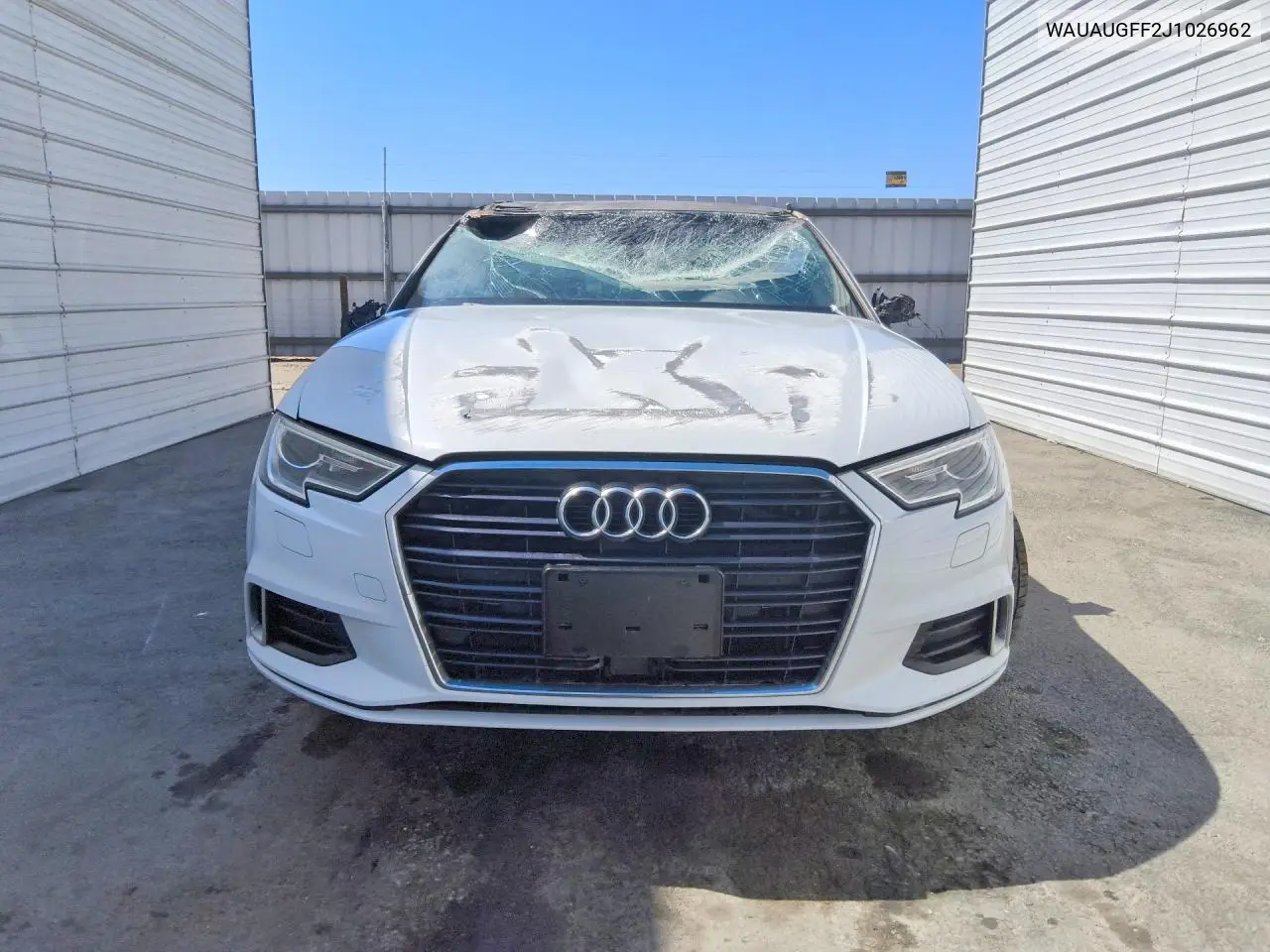 2018 AUDI A3 VIN WAUAUGFF2J1026962 — фото 5