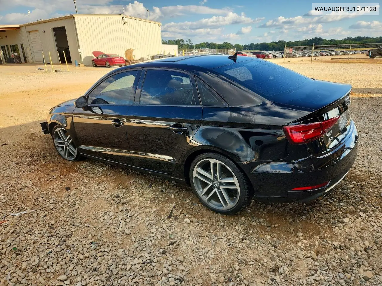 2018 AUDI A3 VIN WAUAUGFF8J1071128 — фото 2