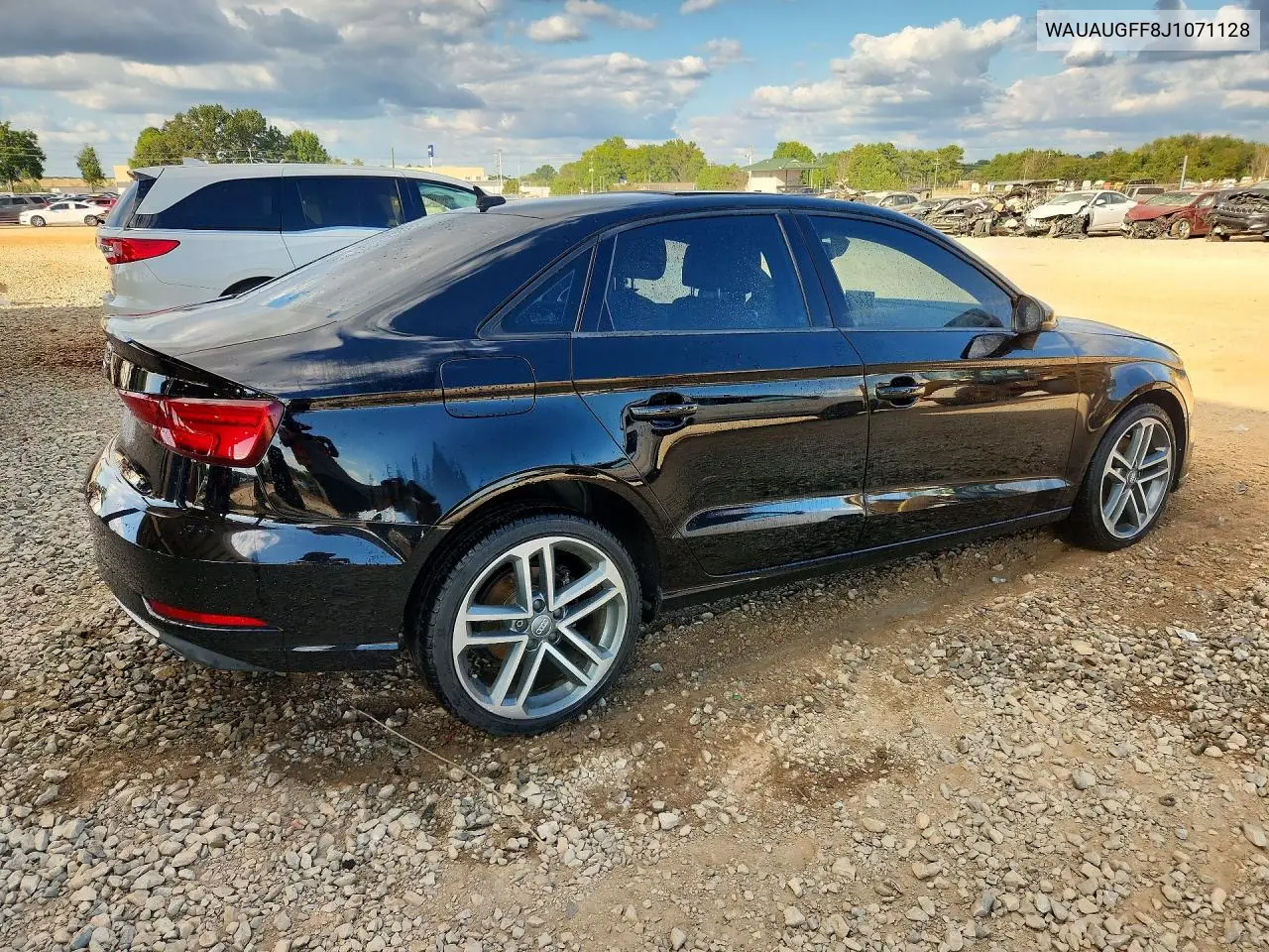 2018 AUDI A3 VIN WAUAUGFF8J1071128 — фото 3