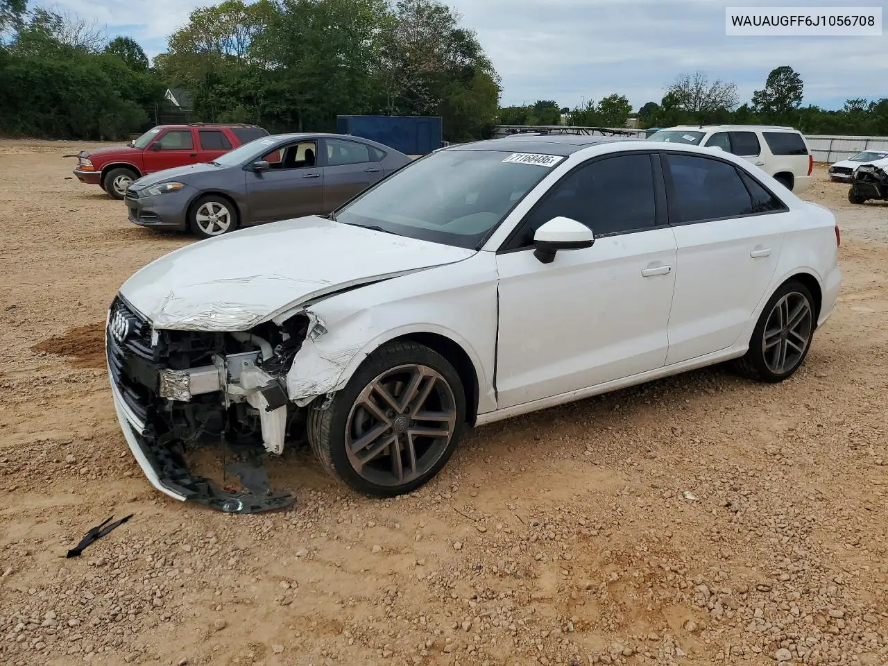 AUDI A3 2018, VIN WAUAUGFF6J1056708