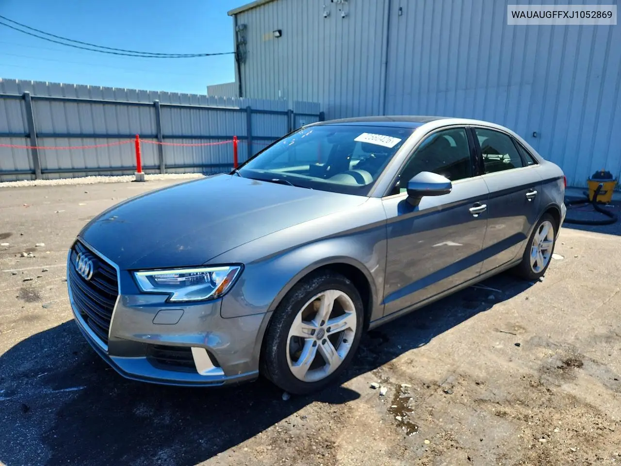 AUDI A3 2018, VIN WAUAUGFFXJ1052869