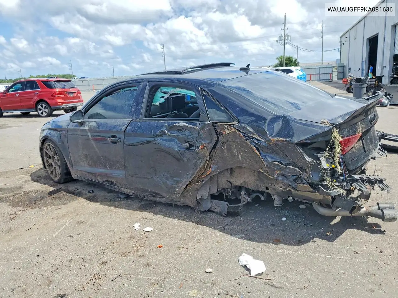 2019 AUDI A3 VIN WAUAUGFF9KA081636 — фото 2