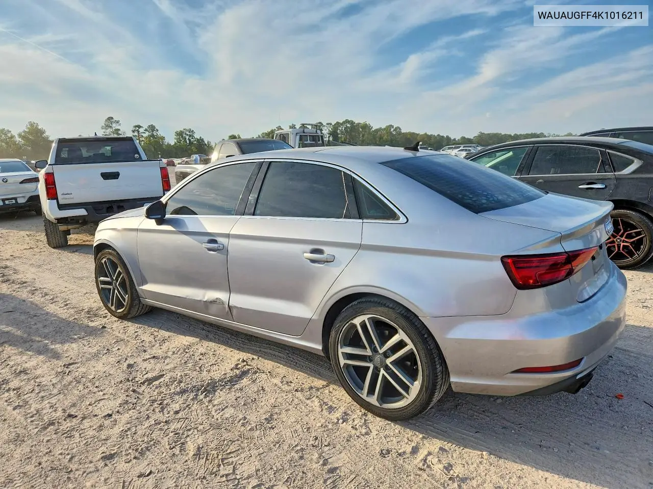 2019 AUDI A3 VIN WAUAUGFF4K1016211 — фото 2