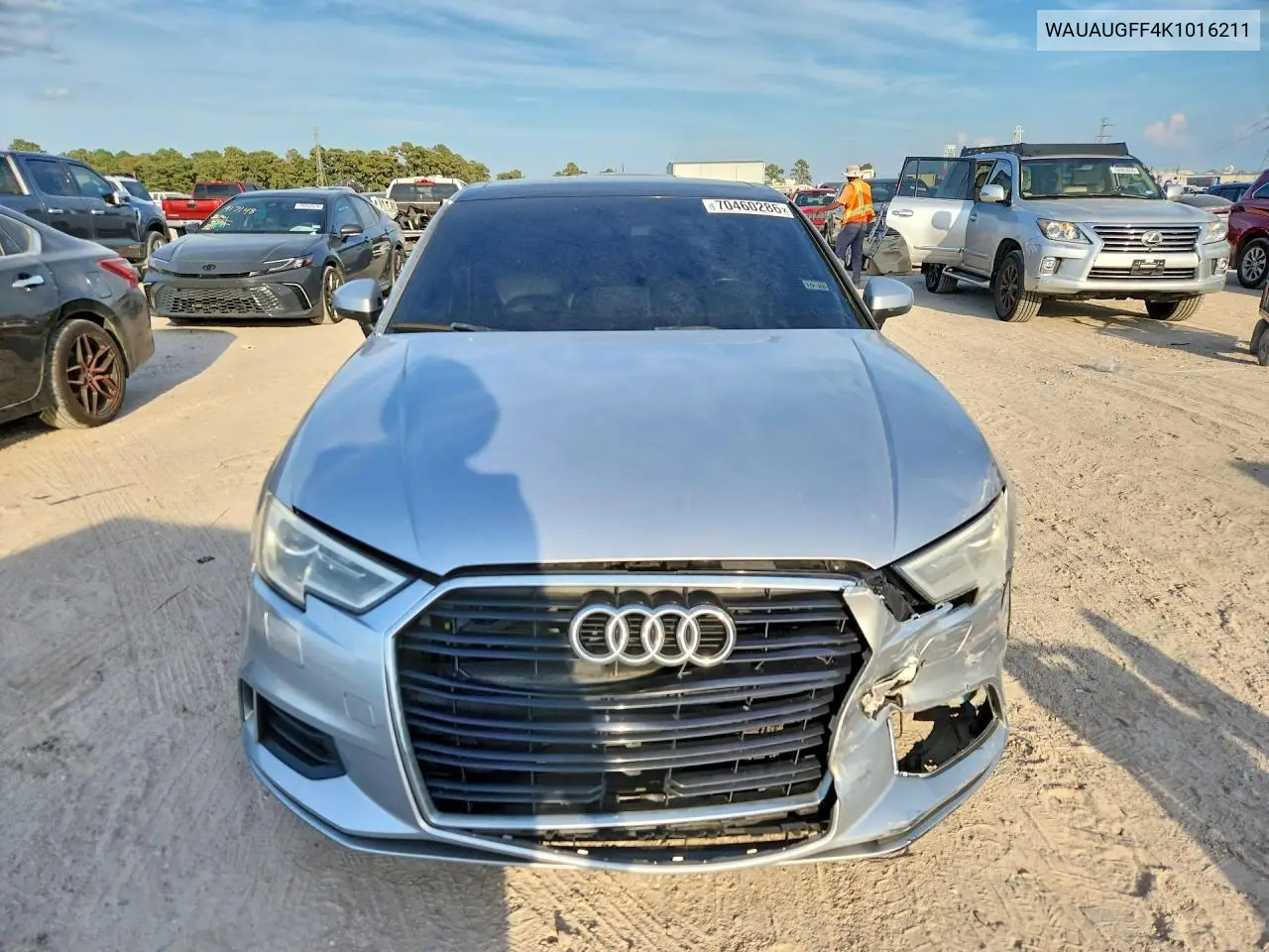 2019 AUDI A3 VIN WAUAUGFF4K1016211 — фото 5
