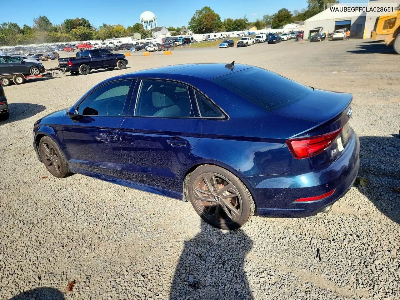 2020 AUDI A3 VIN WAUBEGFF0LA028651 — фото 2